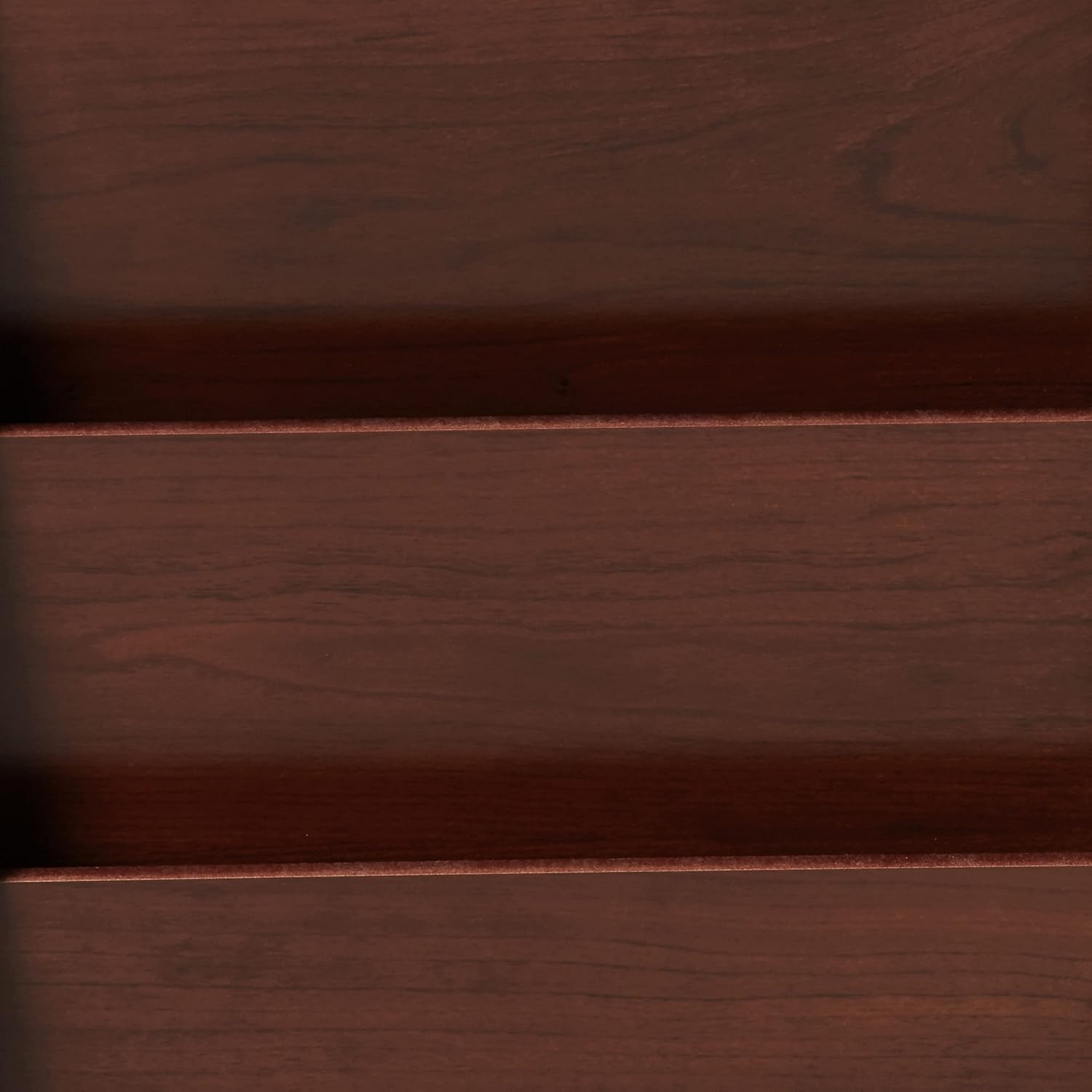 Wooden Mallet 10-Pocket Cascade Free-Standing Magazine Rack, Mahogany