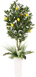 Puleo International 6 ft. Artificial Lemon Tree