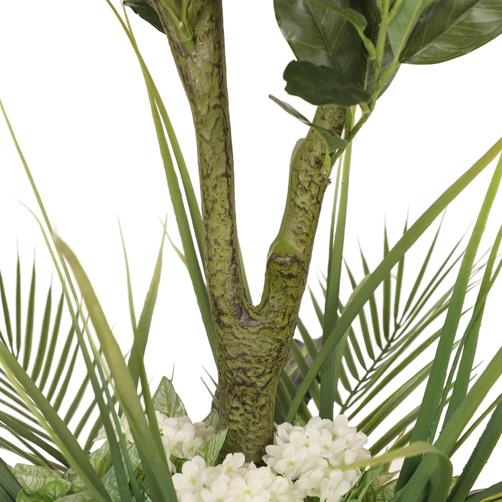 Puleo International 6 ft. Artificial Lemon Tree